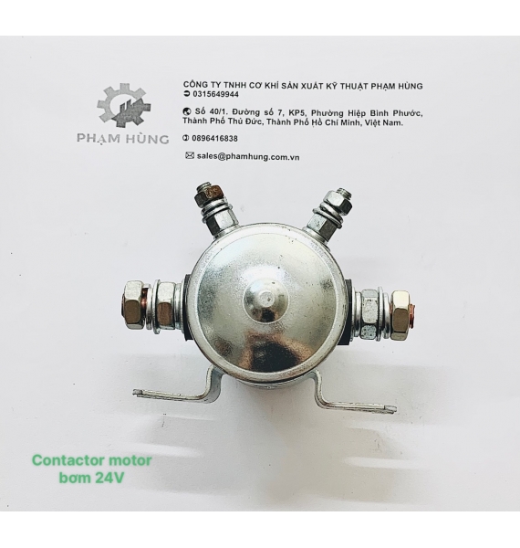Contactor motor bơm 24V