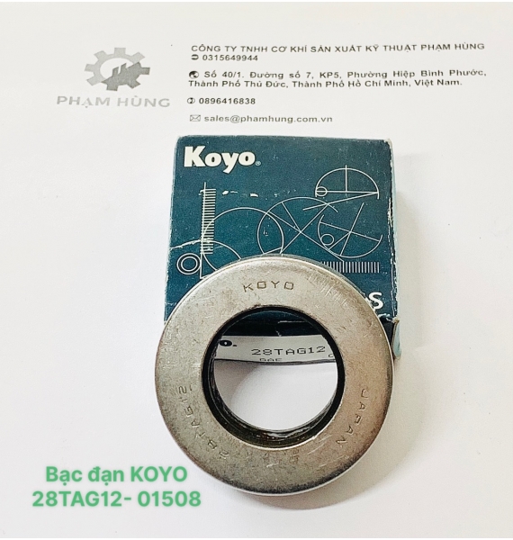 Ball bearing KOYO 28TAG12- 01508